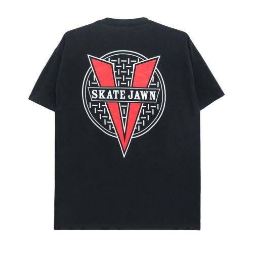  VENTURE T-SHIRT ベンチャー Tシャツ SKATE JAWN BLACK スケートボード スケボー 