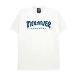 THRASHER T-SHIRT スラッシャー Ｔシャツ TRADEMARK WHITE（US企画