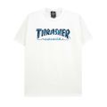 THRASHER T-SHIRT スラッシャー Ｔシャツ TRADEMARK WHITE（US企画） スケートボード スケボー 