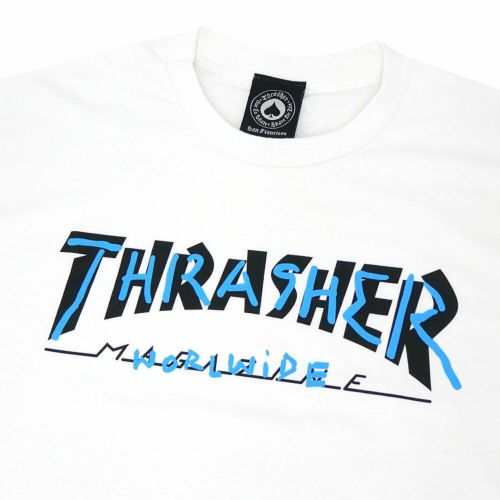 THRASHER T-SHIRT スラッシャー Ｔシャツ TRADEMARK WHITE（US企画 ...