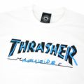 THRASHER T-SHIRT スラッシャー Ｔシャツ TRADEMARK WHITE（US企画） スケートボード スケボー 1