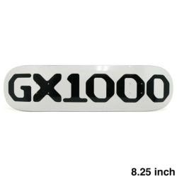 GX1000 DECK ジーエックス1000 デッキ TEAM OG LOGO GREY 8.25 スケートボード スケボー