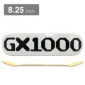 GX1000 DECK ジーエックス1000 デッキ TEAM OG LOGO GREY 8.25 スケートボード スケボー
