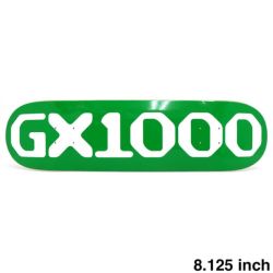 GX1000 DECK ジーエックス1000 デッキ TEAM OG LOGO GREEN 8.125 スケートボード スケボー