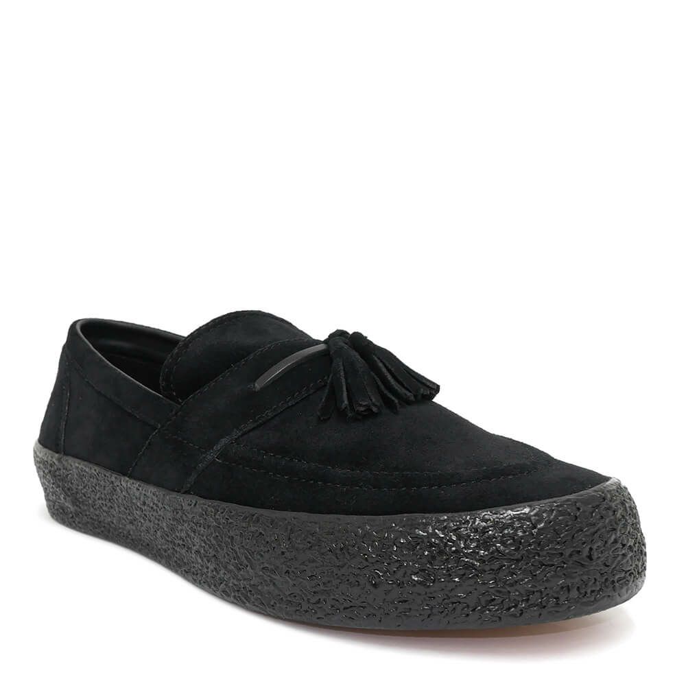 LAST RESORT AB SHOES ラストリゾートエービー シューズ スニーカー VM005 SUEDE LO BLACK/BLACK スケートボード スケボー