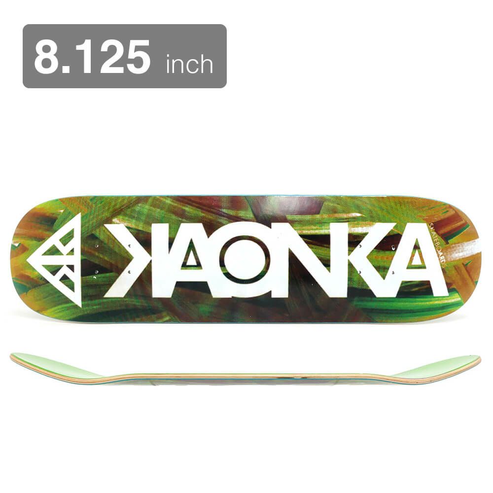 KAONKA DECK カオンカ デッキ TEAM BAR PAINT LINE 8.125 スケートボード スケボー