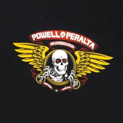 POWELL PERALTA HOOD パウエルペラルタ パーカー WINGED RIPPER BLACK スケートボード スケボー 3