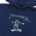  THRASHER HOOD スラッシャー パーカー GONZ NAVY（US企画） スケートボード スケボー 1