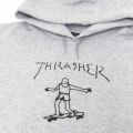 THRASHER HOOD スラッシャー パーカー GONZ GREY（US企画） スケートボード スケボー 1