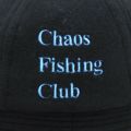 CHAOS FISHING CLUB HAT カオスフィッシングクラブ ハット LOGO FLEECE HAT BLACK スケートボード スケボー 5