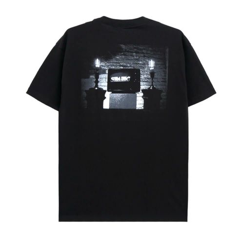 THEORIES T-SHIRT セオリーズ Tシャツ STATIC TUNE IN BLACK スケートボード スケボー 
