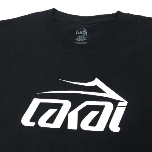 LAKAI LONG SLEEVE ラカイ ロングスリーブTシャツ BASIC BLACK