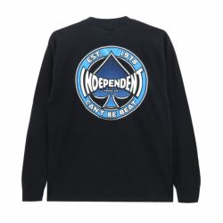  INDEPENDENT LONG SLEEVE インディペンデント ロングスリーブTシャツ CAN'T BE BEAT BLACK スケートボード スケボー 