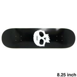 ZERO DECK ゼロ デッキ TEAM SINGLE SKULL 8.25 スケートボード スケボー