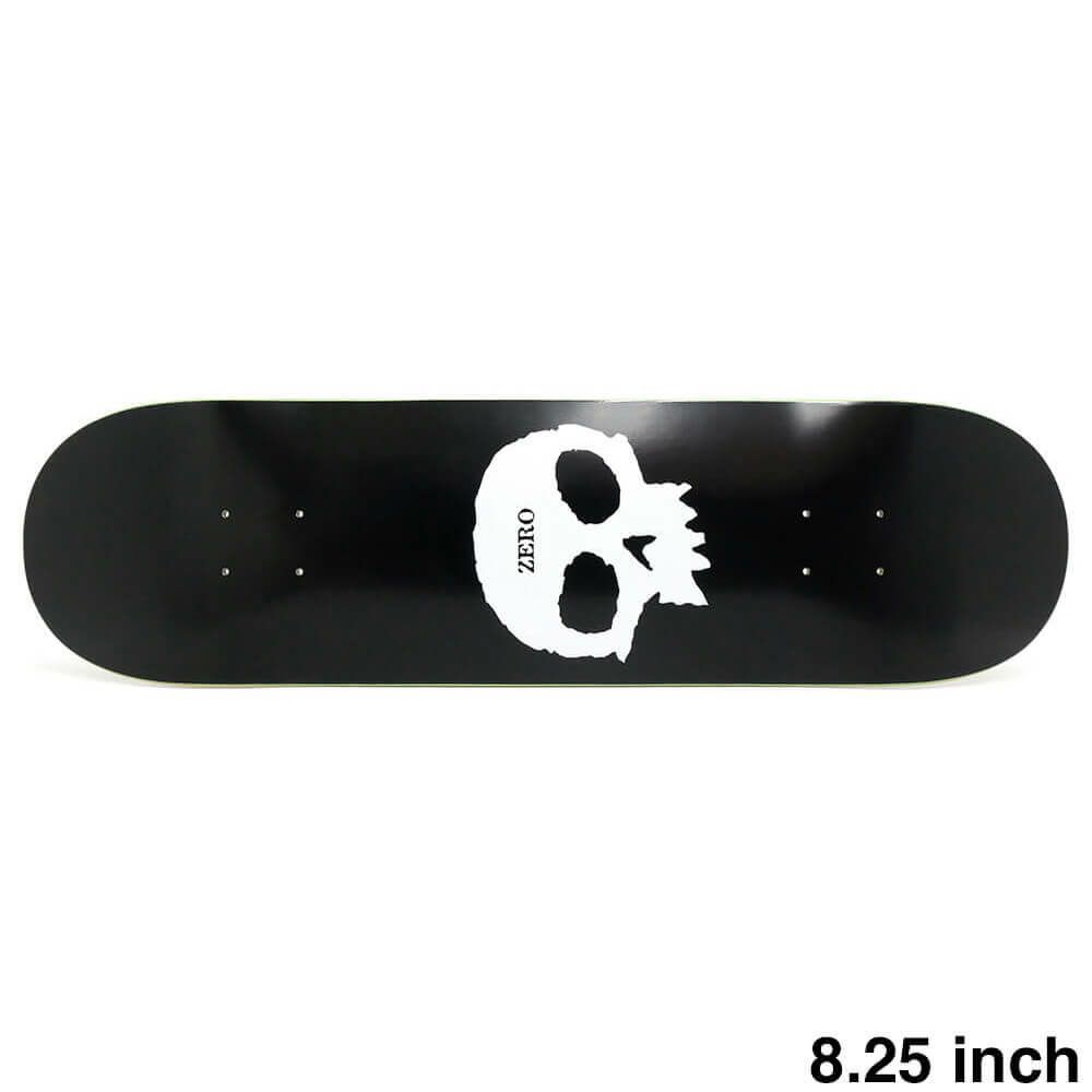 ZERO DECK ゼロ デッキ TEAM SINGLE SKULL 8.25 スケートボード スケボー