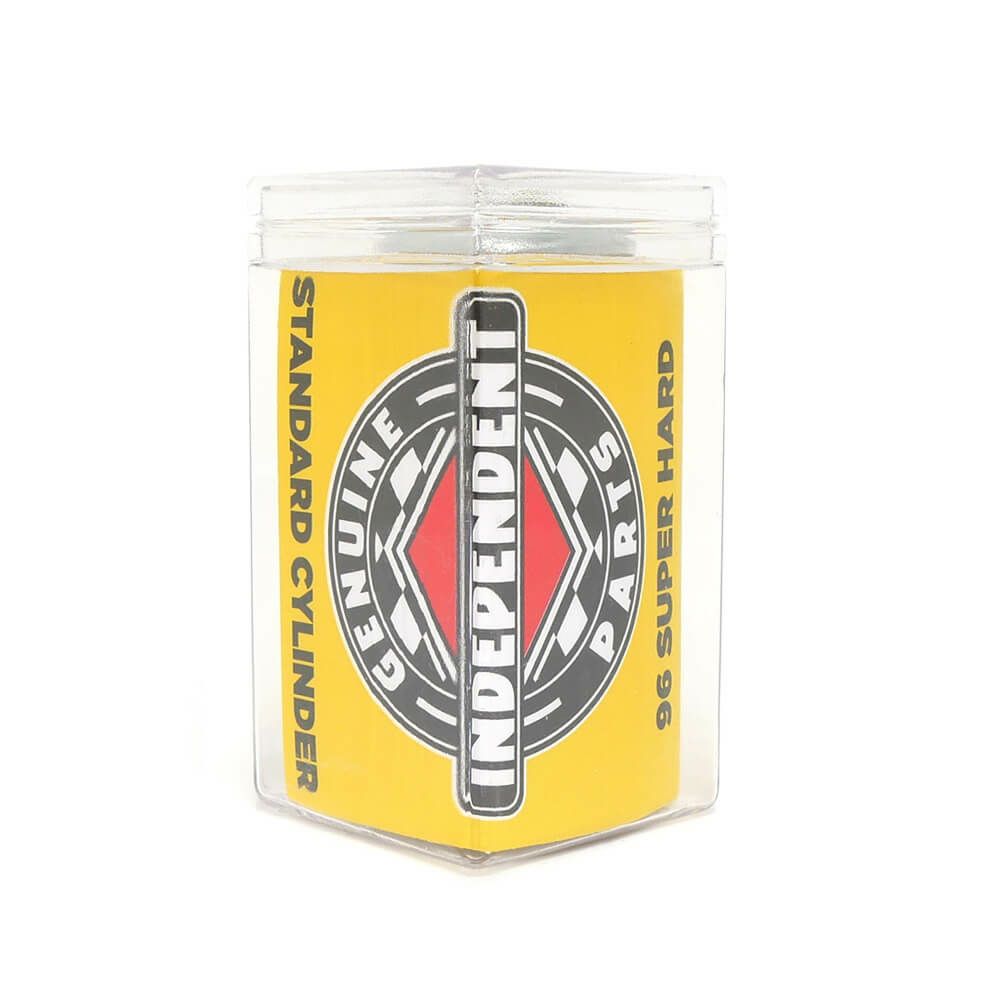 INDEPENDENT BUSHING インディペンデント クッシュ ブッシュ STANDARD CYLINDER SUPER HARD（96A） YELLOW スケートボード スケボー