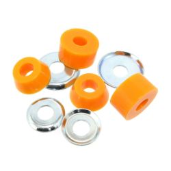 INDEPENDENT BUSHING インディペンデント クッシュ ブッシュ STANDARD CYLINDER MEDIUM（90A） ORANGE スケートボード スケボー 1