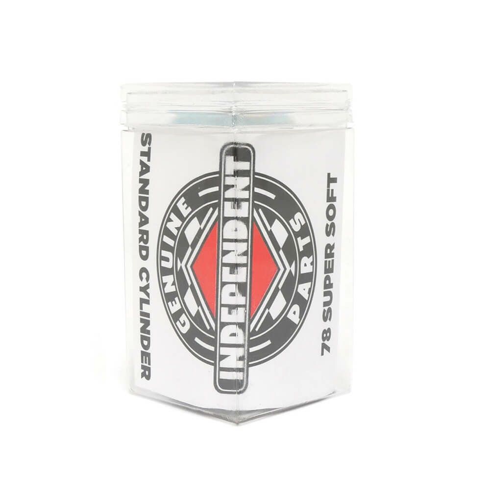 INDEPENDENT BUSHING インディペンデント クッシュ ブッシュ STANDARD CYLINDER SUPER SOFT（78A） WHITE スケートボード スケボー
