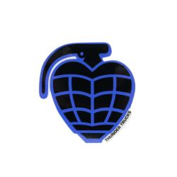 THUNDER STICKER サンダー ステッカー GRENADE DIECUT SMALL BLACK/BLUE スケートボード スケボー