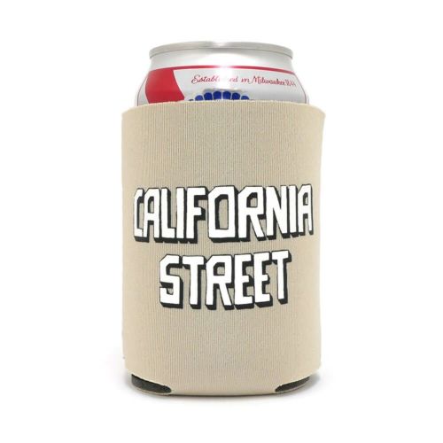 【購入金額 20,000円 以上で 1円】CALIFORNIA STREET COOZIE カリフォルニアストリート ドリンククーラー BLOCK by ESOW KHAKI スケートボード スケボー