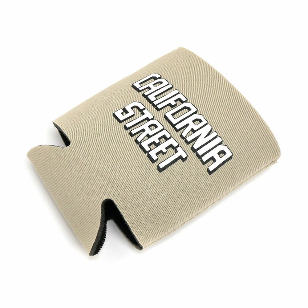 【購入金額 20,000円 以上で 1円】CALIFORNIA STREET COOZIE カリフォルニアストリート ドリンククーラー BLOCK by ESOW KHAKI スケートボード スケボー 3