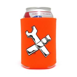 【購入金額 20,000円 以上で 1円】CALIFORNIA STREET COOZIE カリフォルニアストリート ドリンククーラー BLOCK by ESOW ORANGE スケートボード スケボー 1