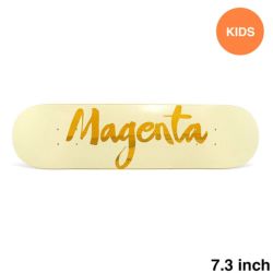 MAGENTA DECK マゼンタ デッキ（子供用） TEAM BIG BRUSH MINI YELLOW STAIN 7.3 スケートボード スケボー