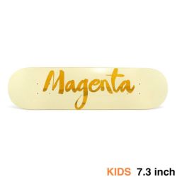 MAGENTA DECK マゼンタ デッキ（子供用） TEAM BIG BRUSH MINI YELLOW STAIN 7.3 スケートボード スケボー