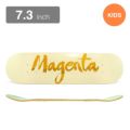 MAGENTA DECK マゼンタ デッキ（子供用） TEAM BIG BRUSH MINI YELLOW STAIN 7.3 スケートボード スケボー