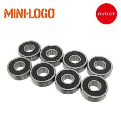 【アウトレット価格 2,200円 → 1,500円】MINI LOGO BEARING ミニロゴ ベアリング PRECISION SKATE BEARINGS オイルタイプ ケース無し スケートボード スケボー