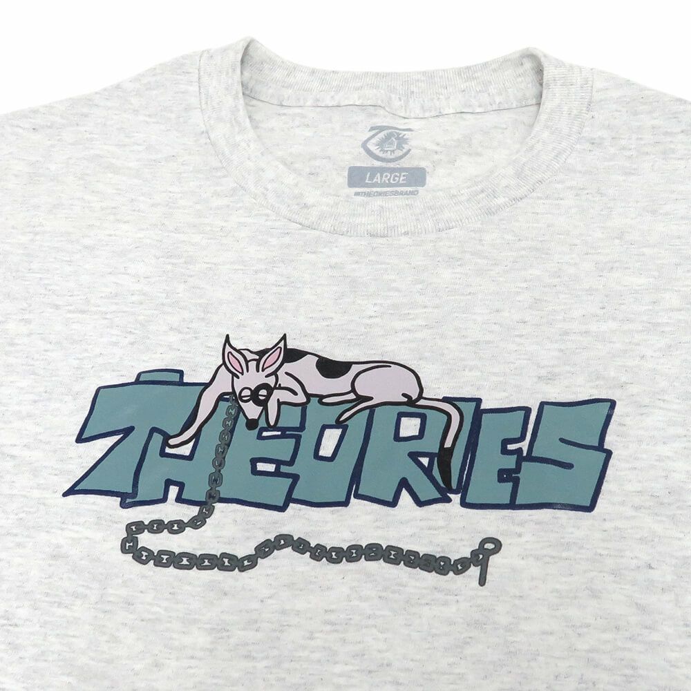 THEORIES T-SHIRT セオリーズ Tシャツ PIANO TRAP ASH スケートボード スケボー 1
