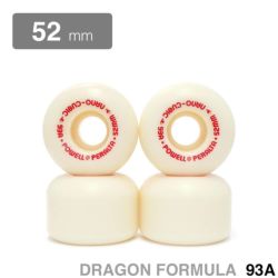 POWELL PERALTA WHEEL パウエルペラルタ ウィール DRAGON FORMULA（DF）93A NANO CUBIC 52mm x 36mm スケートボード スケボー