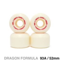 POWELL PERALTA WHEEL パウエルペラルタ ウィール DRAGON FORMULA（DF）93A NANO CUBIC 52mm x 36mm スケートボード スケボー