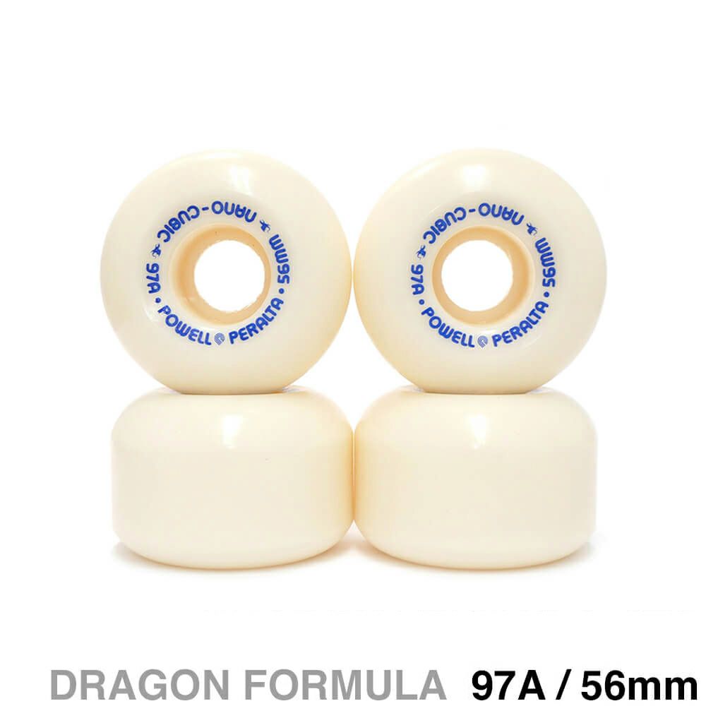 POWELL PERALTA WHEEL パウエルペラルタ ウィール DRAGON FORMULA（DF）97A NANO CUBIC 56mm x 37mm スケートボード スケボー