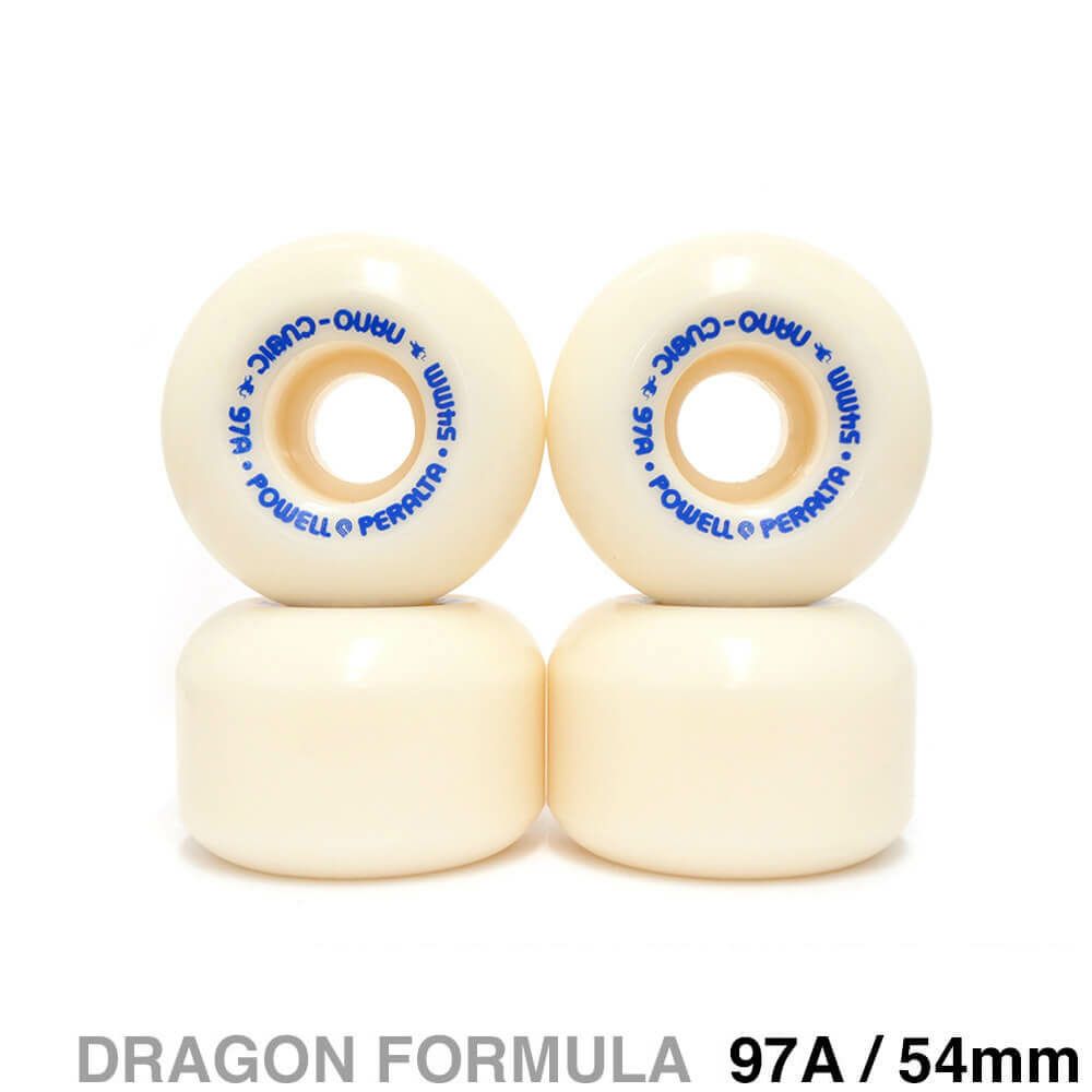 POWELL PERALTA WHEEL パウエルペラルタ ウィール DRAGON FORMULA（DF）97A NANO CUBIC 54mm x 36.5mm スケートボード スケボー