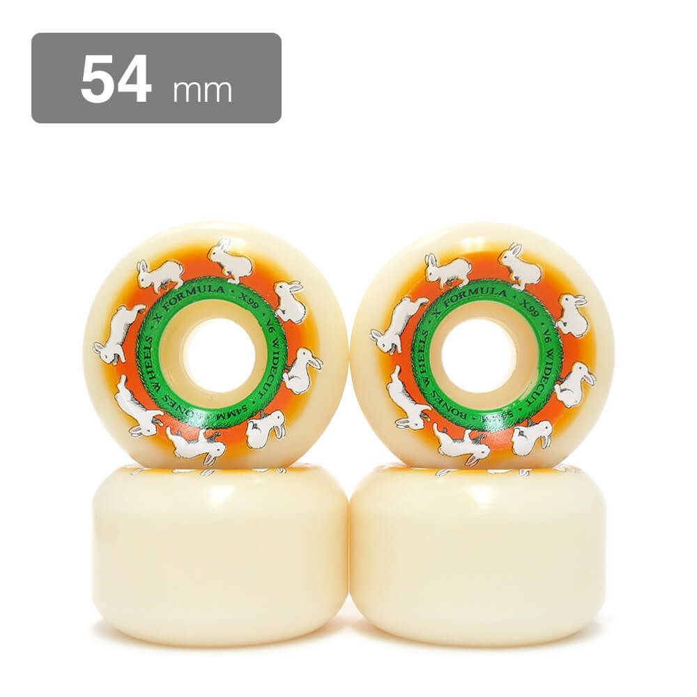 BONES WHEEL ボーンズ ウィール X-FORMULA V6（WIDE-CUT）99A RUNNY BUNNY 54mm スケートボード スケボー