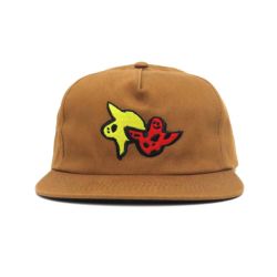 KROOKED CAP クルキッド キャップ LADY BUG SNAPBACK BROWN スケートボード スケボー 1