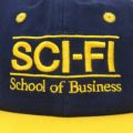 SCI-FI FANTASY CAP サイファイファンタジー キャップ SCHOOL OF BUSINESS SNAPBACK NAVY/YELLOW スケートボード スケボー 4