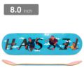 4x3 DVD付き HASSEL DECK ハッセル デッキ KAZUAKI YAKUSHIJIN TIM 8.0 スケートボード スケボー