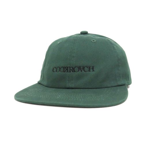 COCKROACH CAP コックローチ キャップ OG LOGO STICH GREEN スケートボード スケボー 