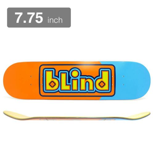 BLIND DECK ブラインド デッキ TEAM BLIND RINGER BLUE/ORANGE 7.75 スケートボード スケボー