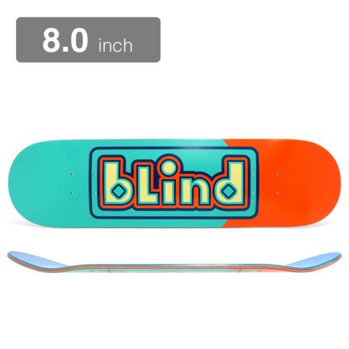 BLIND DECK ブラインド デッキ TEAM BLIND RINGER RED/TEAL 8.0 スケートボード スケボー