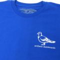 ANTIHERO T-SHIRT アンチヒーロー Tシャツ BASIC PIGEON BLUE/WHITE スケートボード スケボー 1