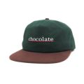  CHOCOLATE CAP チョコレート キャップ BARSTRIPE SNAPBACK GREEN/BROWN スケートボード スケボー 