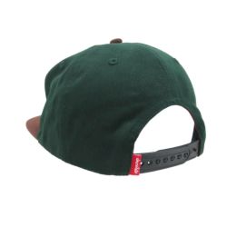  CHOCOLATE CAP チョコレート キャップ BARSTRIPE SNAPBACK GREEN/BROWN スケートボード スケボー 2