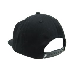 GIRL CAP ガール キャップ SERIF SNAPBACK BLACK スケートボード スケボー 2