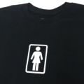 GIRL T-SHIRT ガール Tシャツ BOXED OG BLACK スケートボード スケボー 1