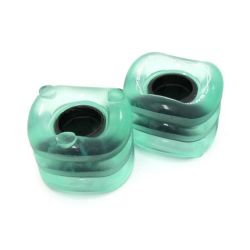 SHARK WHEEL シャークウィール ソフトウィール（クルーザー） JAWS TRANSPARENT（78A） EMERALD 54mm スケートボード スケボー 1