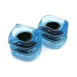 SHARK WHEEL シャークウィール ソフトウィール（クルーザー） JAWS TRANSPARENT（78A） SAPPHIRE 54mm スケートボード スケボー 1