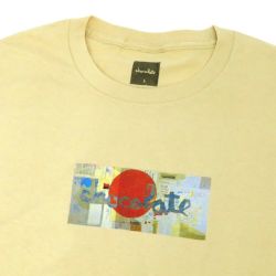 CHOCOLATE LONG SLEEVE チョコレート ロングスリーブTシャツ BEND CHUNK PALE GOLD スケートボード スケボー 1